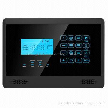 Home alarm system with 868MHz, 1 way relay output